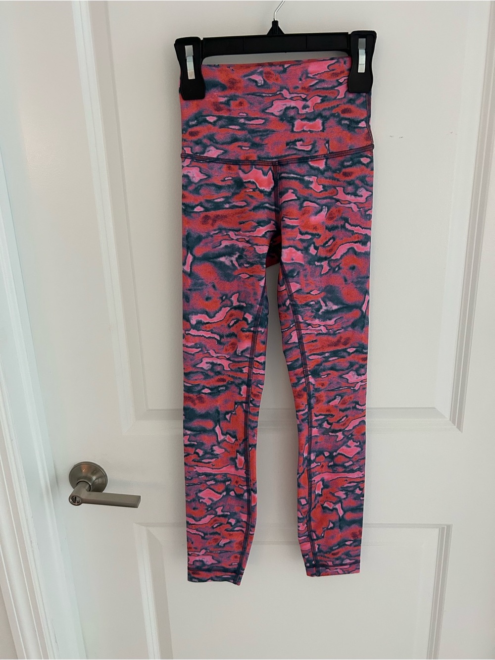 Lululemon Kids Pink & Blue Active Leggings -